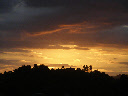 A sunset farewell shot of NZ