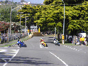 racing at Cemetary circuit